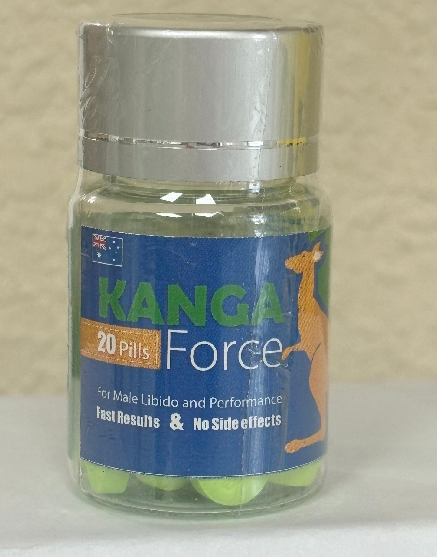 Kanga Force - #1 Powerful Pills - 20 Pill Bottle - Set of 6 Bottles (120 Pills total)