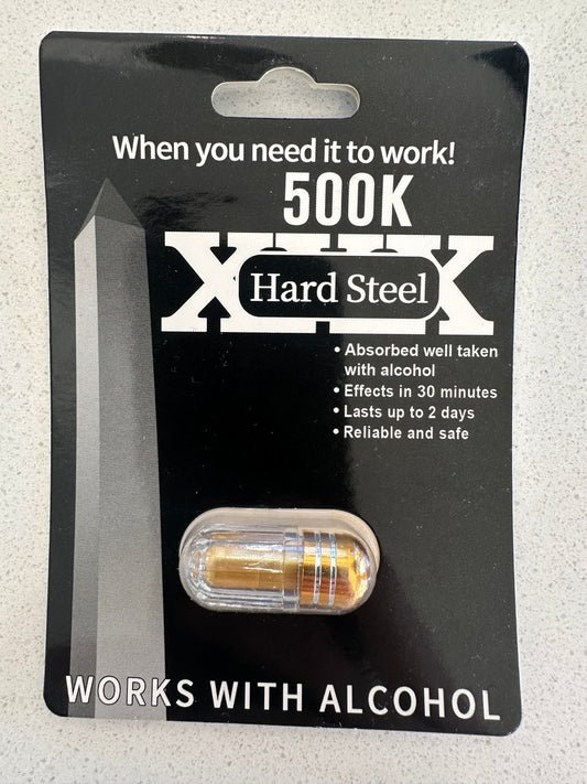 XXX Hard Steel 500K - 24 Count Box