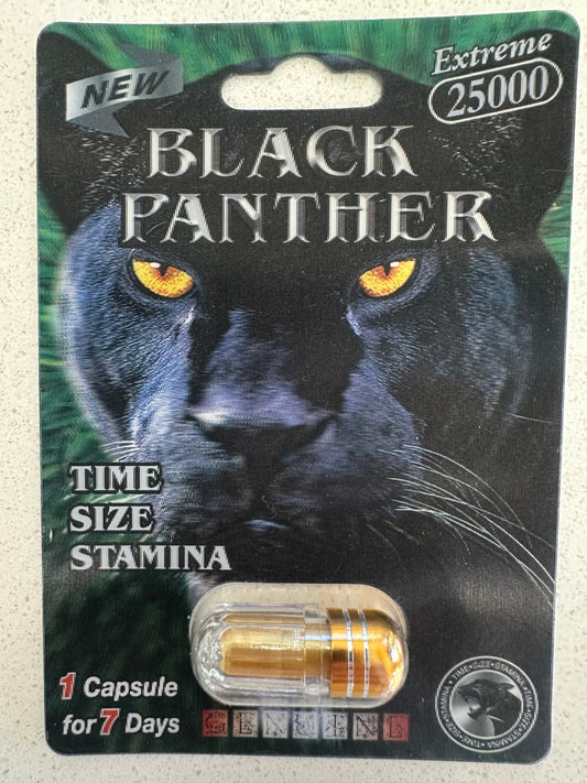 NEW Black Panther Extreme 25000 - 24 Count Box